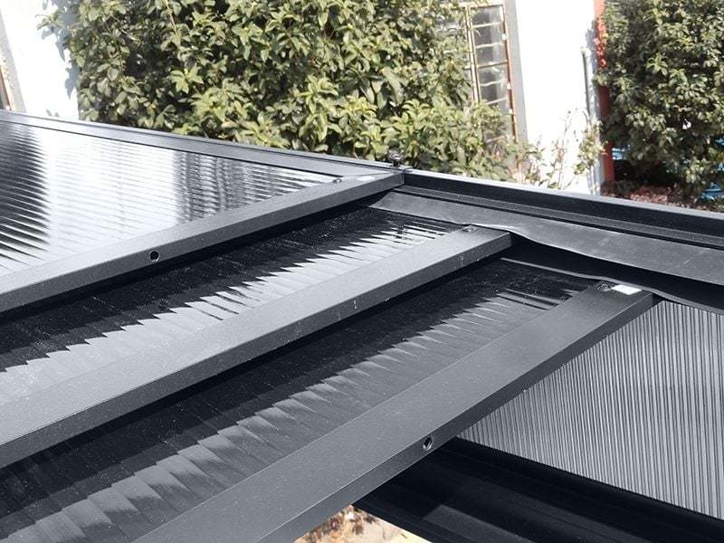 Four Seasons Wall Mounted Gazebo 3m x 3.65m-Garden Furniture Centre-HighRange,Wall Mounted,Gazebos,Metal Gazebos,All Seasons Gazebos,All Seasons Gazebo Range,Wall Mounted Gazebos,Spring & Summer Sale,Autumn & Winter Sale,All Seasons Range-{collection_title}