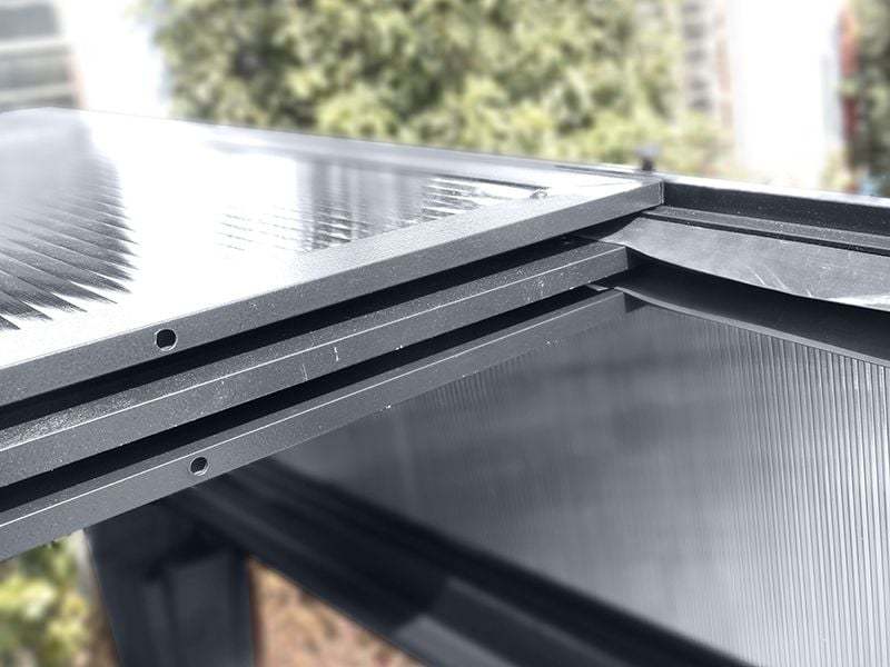 Four Seasons Wall Mounted Gazebo 3m x 3.65m-Garden Furniture Centre-HighRange,Wall Mounted,Gazebos,Metal Gazebos,All Seasons Gazebos,All Seasons Gazebo Range,Wall Mounted Gazebos,Spring & Summer Sale,Autumn & Winter Sale,All Seasons Range-{collection_title}