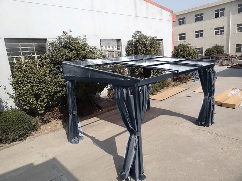 Four Seasons Wall Mounted Gazebo 3m x 3.65m | BLACK FRIDAY MONTH