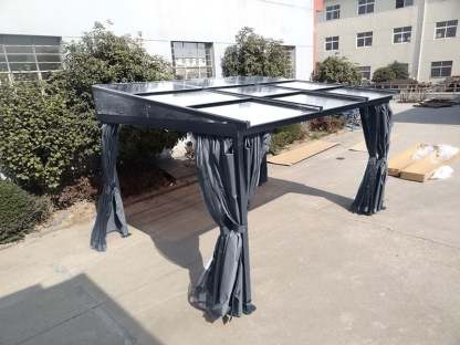 Four Seasons Wall Mounted Gazebo 3m x 3.65m | BLACK FRIDAY MONTH