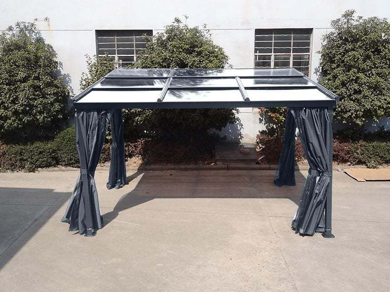 Four Seasons Wall Mounted Gazebo 3m x 3.65m | BLACK FRIDAY MONTH