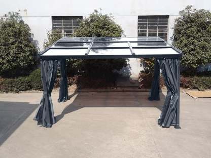 Four Seasons Wall Mounted Gazebo 3m x 3.65m | BLACK FRIDAY MONTH