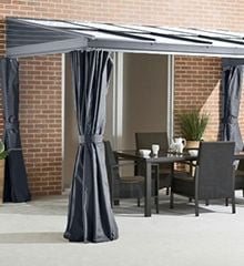 Four Seasons Wall Mounted Gazebo 3m x 3.65m | BLACK FRIDAY MONTH