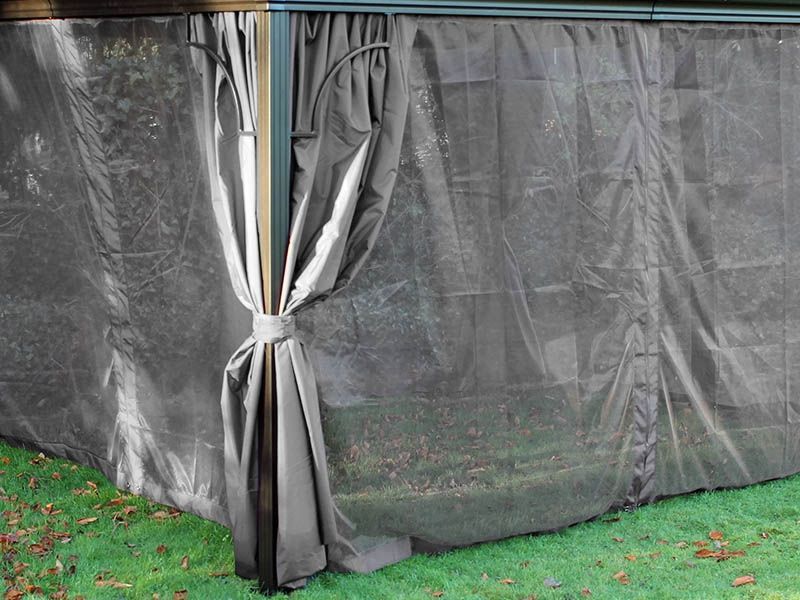 Junior Gazebo 3 x 3m Mosquito Curtains-Garden Furniture Centre-48Hour Dispatch,LowRange,Under 100,Gazebos,Metal Gazebos,All Seasons Gazebos,All Seasons Gazebo Range,Gazebo Accessories,Accessories Gazebos,All Seasons Range-{collection_title}