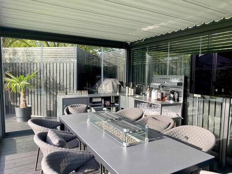 Pergo-Lux 5 x 3.5M Free Standing | Garden Room T5