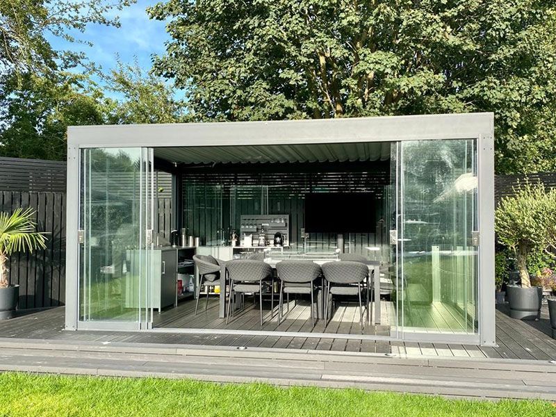 Pergo-Lux 5 x 3.5M Free Standing | Garden Room T5