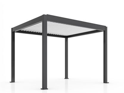 Eclipse 3 X 3m LED Motorised Pergola | Wall Mounted
