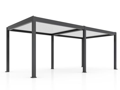 Eclipse 6 X 3m LED Motorised Pergola | Free Standing