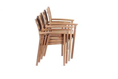 Regent 1m Table & 4 Stacking Chair | FSC® Certified