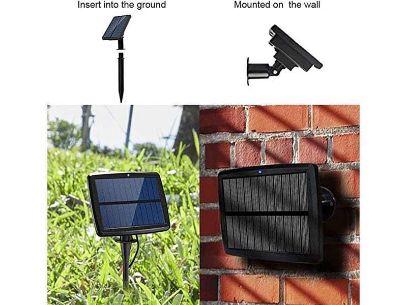 Solar LED Festoon String Lights