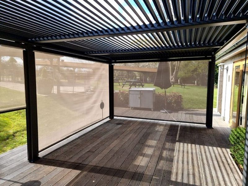 Galaxy Gazebo | 3.5 X 5.4m | November Offers-Garden Furniture Centre-Free Install,HighRange,Free Standing,Gazebos,The Galaxy Gazebo Range,Metal Gazebos,Galaxy Louvered Roof Gazebo Range,Galaxy Gazebo Range Ranges,Ranges,Sale,Galaxy Range Gazebos,Monthly Offers-{collection_title}