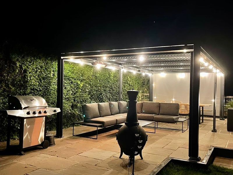 Galaxy Gazebo | 3.5 X 7.2M | November Offers-Garden Furniture Centre-Free Install,HighRange,Free Standing,Gazebos,The Galaxy Gazebo Range,Metal Gazebos,Galaxy Louvered Roof Gazebo Range,Galaxy Gazebo Range Ranges,Ranges,Sale,Galaxy Range Gazebos,Monthly Offers-{collection_title}