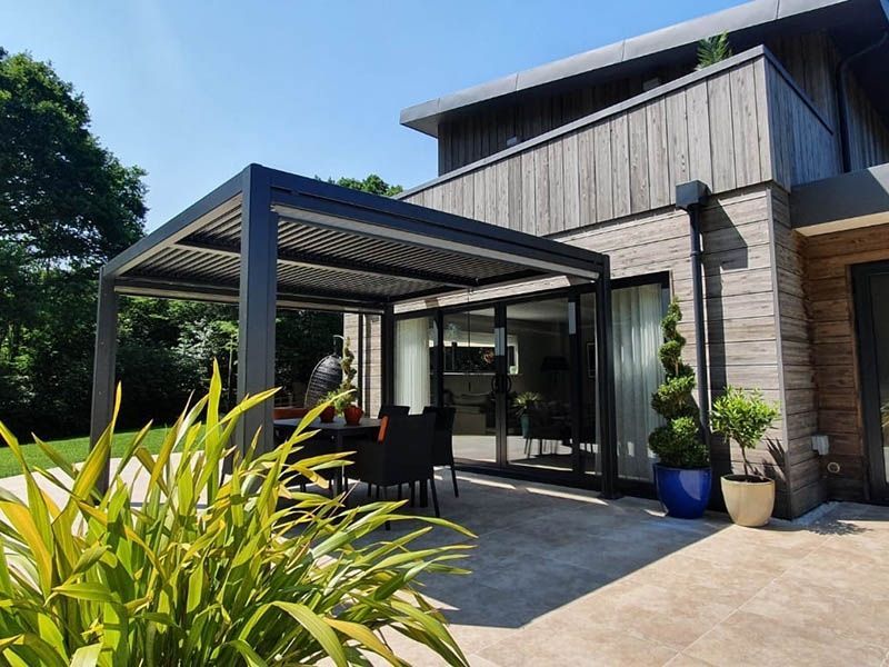 Galaxy Gazebo | 3 X 3M-Garden Furniture Centre-HighRange,Free Standing,Gazebos,The Galaxy Gazebo Range,Metal Gazebos,Galaxy Louvered Roof Gazebo Range,Galaxy Gazebo Range Ranges,Ranges,Spring & Summer Sale,Autumn & Winter Sale,Galaxy Range Gazebos,Sale-{collection_title}