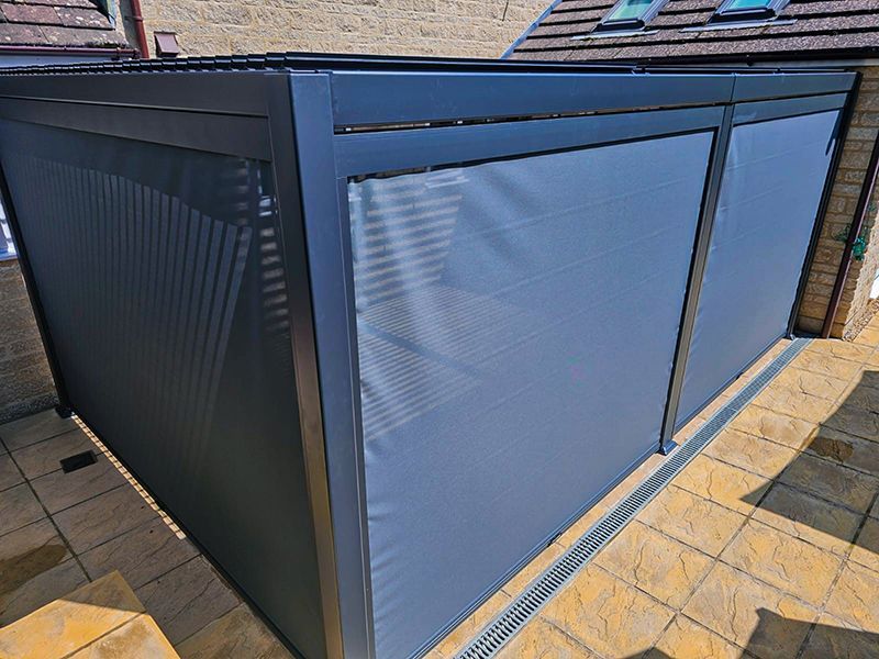 Galaxy Zipped Screens Only -Garden Furniture Centre-MidInstock,instock,MidRange,Gazebos,Galaxy Louvered Roof Gazebo Range,Accessories,Ranges,Galaxy Gazebo Range Ranges,Gazebo Privacy Screens,Galaxy Range Gazebos-{collection_title}