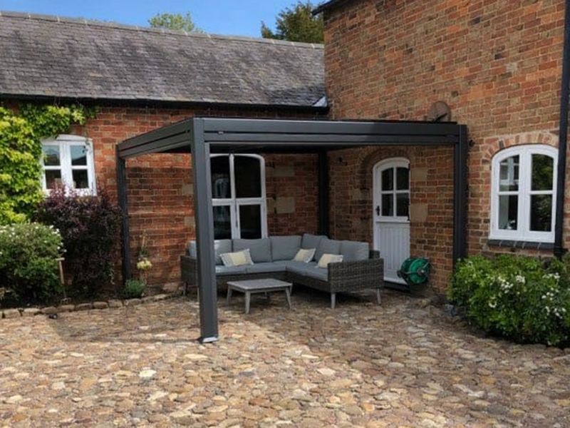 Galaxy Gazebo | 3.5 X 3.6M | November Offers-Garden Furniture Centre-Free Install,HighRange,Free Standing,Monthly Offers,Gazebos,The Galaxy Gazebo Range,Metal Gazebos,Galaxy Louvered Roof Gazebo Range,Galaxy Gazebo Range Ranges,Ranges,Sale,Galaxy Range Gazebos-{collection_title}