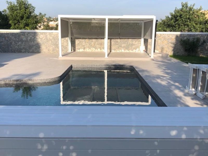 White Galaxy Screens Only-Garden Furniture Centre-MidRange,Gazebos,Galaxy Louvered Roof Gazebo Range,Accessories,Ranges,Galaxy Gazebo Range Ranges,Gazebo Privacy Screens-{collection_title}