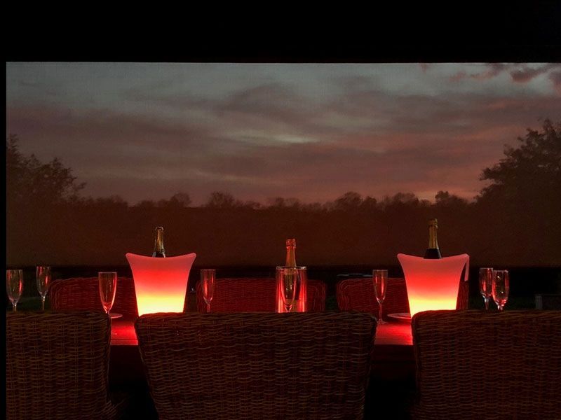 Galaxy End Screen | 3x3m-Garden Furniture Centre-MidInstock,instock,MidRange,Gazebos OLD DNU!,The Galaxy Gazebo Range,Gazebos,Galaxy Louvered Roof Gazebo Range,Galaxy Gazebo Range Ranges-{collection_title}