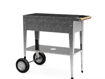 Urban Garden Trolley | Galvanised