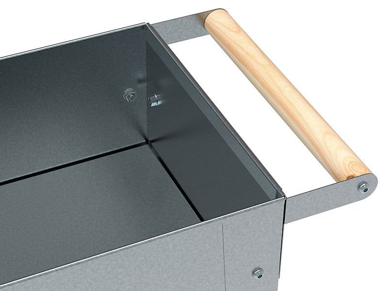 Urban Garden Trolley | Galvanised-Garden Furniture Centre-LowRange,Accessories,Garden Planters,Accessories Gazebos,Urban Garden Trolley,Sale,48Hour Dispatch-{collection_title}