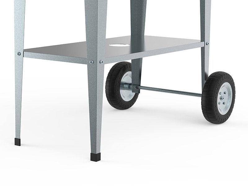 Urban Garden Trolley | Galvanised