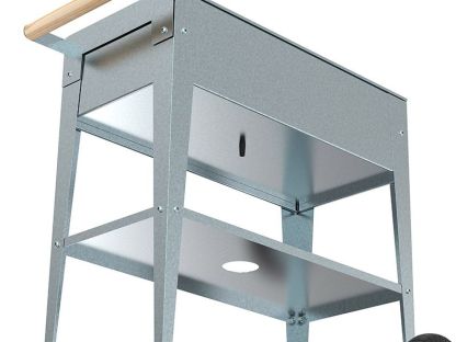 Urban Garden Trolley | Galvanised