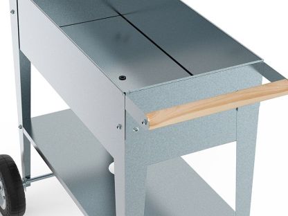 Urban Garden Trolley | Galvanised