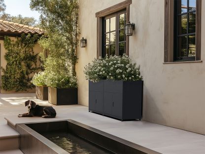 Galvanized Steel Raised Bed Planter