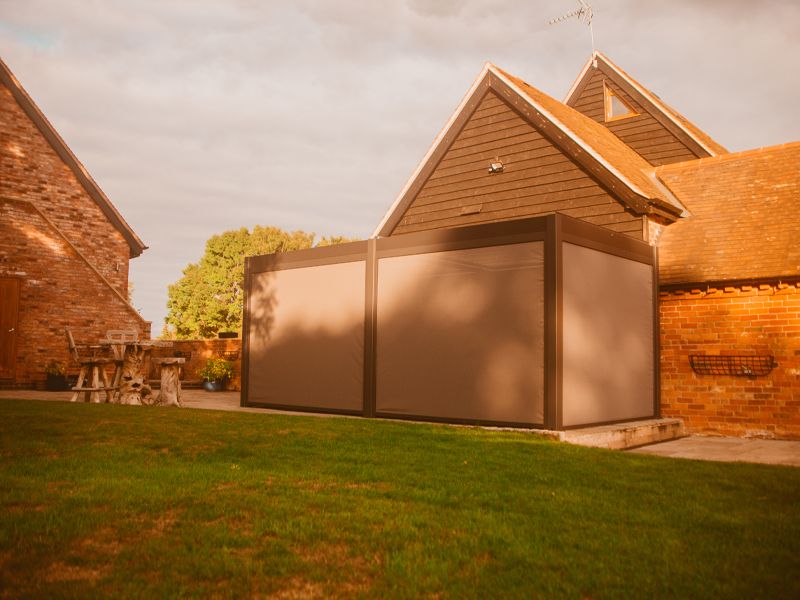 Eclipse 6 X 3m LED Motorised Pergola | Free Standing