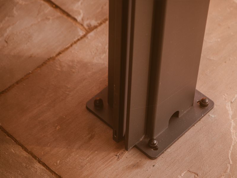 Eclipse 6 X 4m LED Motorised Pergola | Free Standing-Garden Furniture Centre-Free Install,HighRange,Free Standing,Showroom exdis,Gazebos,Metal Gazebos,Eclipse Louvered Roof Gazebo Range,Eclipse Range Ranges,Eclipse Range-{collection_title}