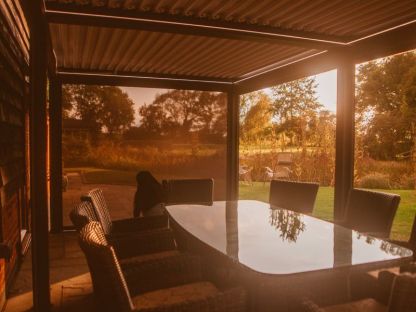 Eclipse 6 X 3m LED Motorised Pergola | Free Standing