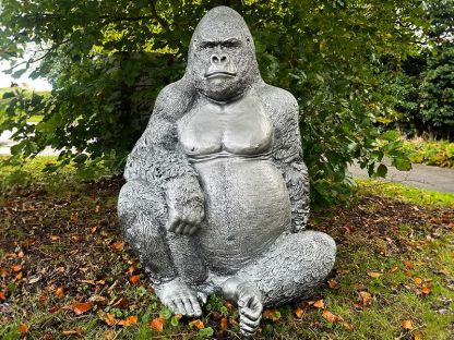 Gorilla Ornament | Silver | BLACK FRIDAY MONTH