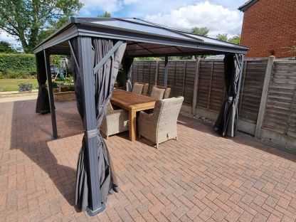 Replacement Curtains | Four Seasons Sedona Gazebo 3.65 x 4.86m 