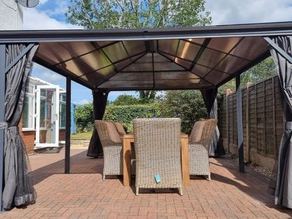 Replacement Curtains | Four Seasons Sedona Gazebo 3.65 x 4.86m 