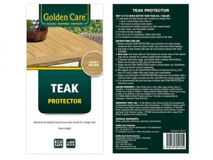 Golden Care - Teak Protector Honey Brown (5 Litre)