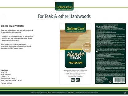 Golden Care - Blonde Teak Protector (1 Litre)