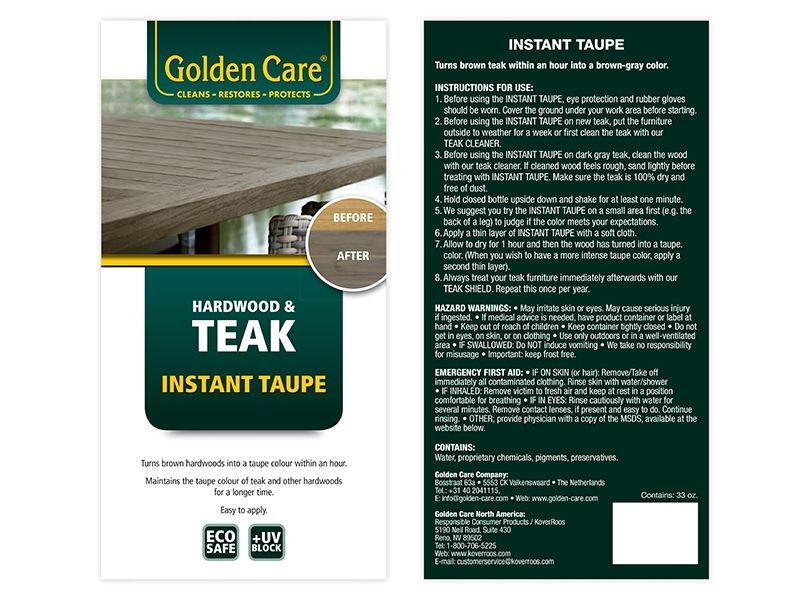 Golden Care - Instant Taupe (1 Litre)