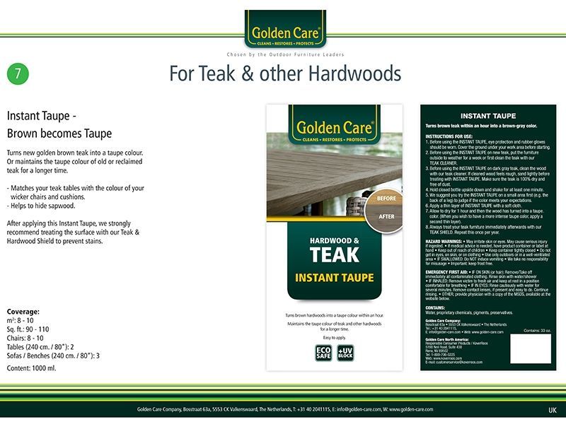 Golden Care - Instant Taupe (1 Litre)