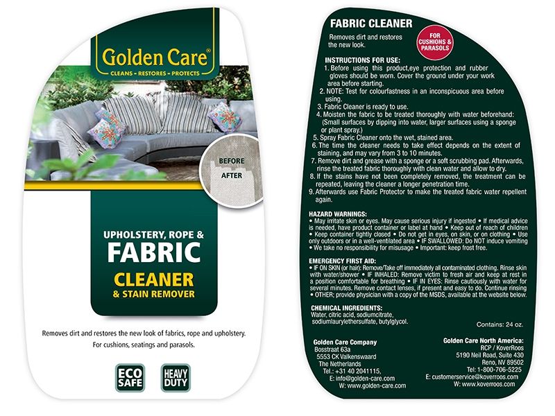 Golden Care Fabric Cleaner
