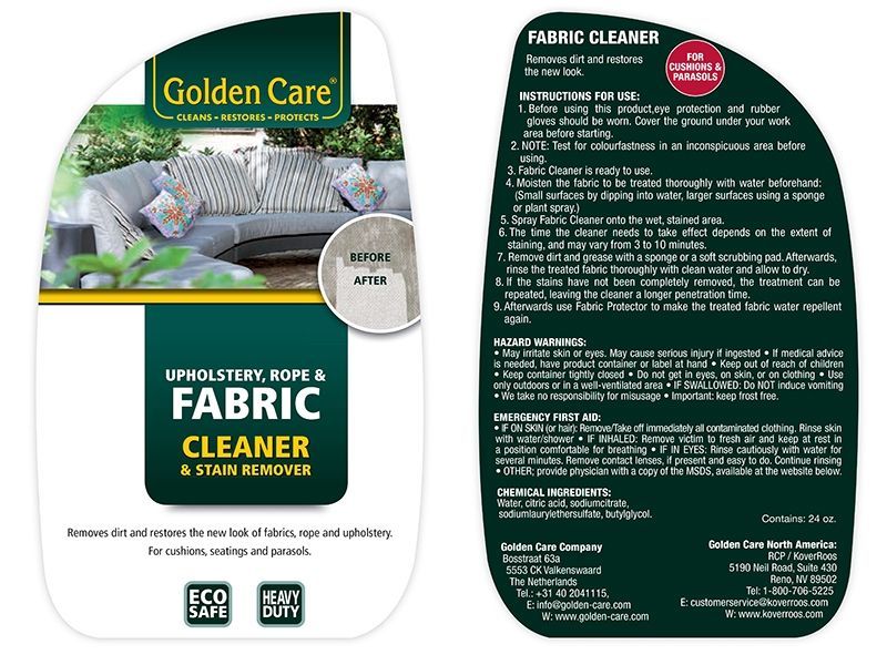 Golden Care Fabric Cleaner