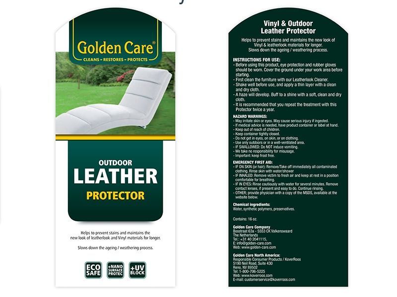 Golden Care Outdoor Leather Protector