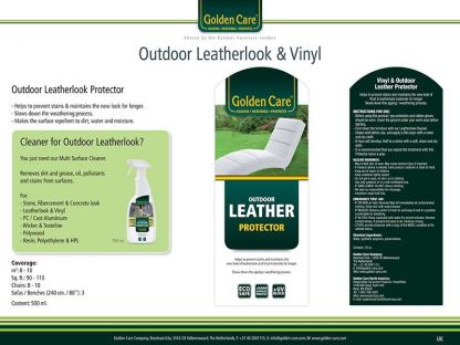 Golden Care Outdoor Leather Protector