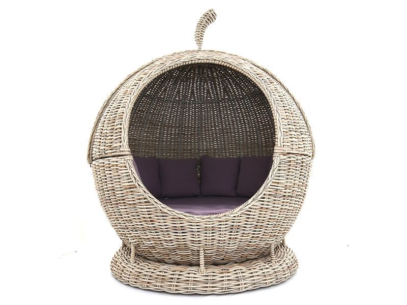 Fiji Apple Day Bed | Ex Display-Garden Furniture Centre-Showroom exdis,Rattan,Loungers,Outdoor Furniture,Rattan Furniture,Loungers & Daybeds,Fiji Range,Sale,Outdoor Sale,Autumn & Winter Sale,Ex-Display-{collection_title}
