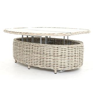 Fiji Extending Coffee Table - Oval-Garden Furniture Centre-MidRange,Rattan,Outdoor Furniture,Rattan Furniture,Fiji Range,Tables,Fiji,Rattan Tables-{collection_title}