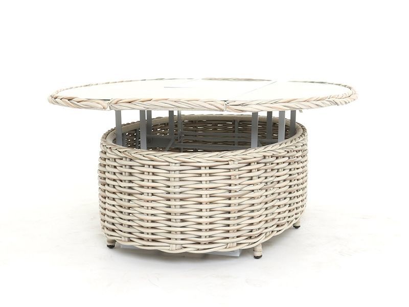 Fiji Extending Coffee Table - Oval-Garden Furniture Centre-MidRange,Rattan,Outdoor Furniture,Rattan Furniture,Fiji Range,Tables,Fiji,Rattan Tables-{collection_title}