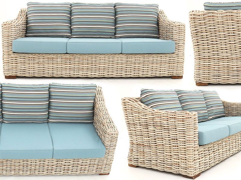 Fiji Chill 3 Seater Sofa | Fiji Chill Range-Garden Furniture Centre-HighRange,Outdoor Lounging,Outdoor Furniture,Rattan Furniture,Fiji Range-{collection_title}
