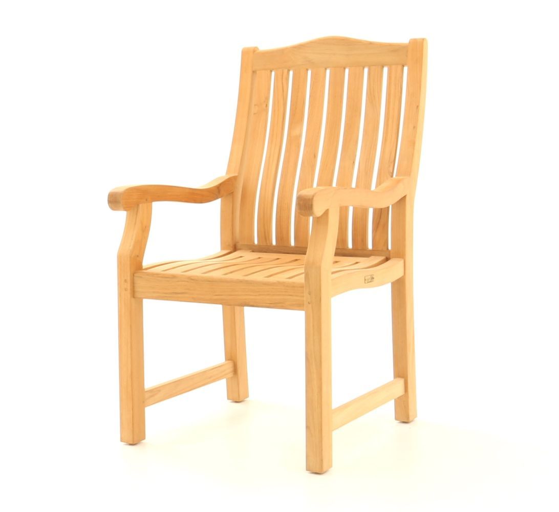 Malvern Teak Armchair | FSC® Certified -Garden Furniture Centre-Indoor Dining,MidInstock,instock,MidRange,Dining Chair,Showroom exdis,Teak,Outdoor Furniture,Teak Garden Furniture,FSC®,Outdoor Dining,Teak Chairs-{collection_title}