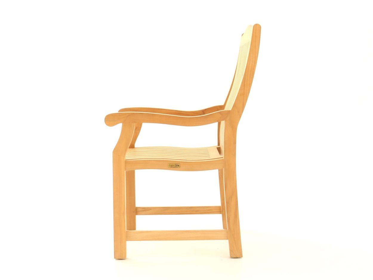 Malvern Teak Armchair | FSC® Certified -Garden Furniture Centre-Indoor Dining,MidInstock,instock,MidRange,Dining Chair,Showroom exdis,Teak,Outdoor Furniture,Teak Garden Furniture,FSC®,Outdoor Dining,Teak Chairs-{collection_title}