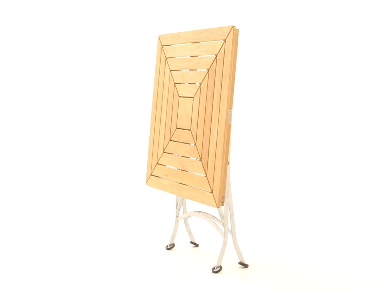 Clarence Folding Square Table | FSC® Certified-Garden Furniture Centre-LowRange,Dining Table,Outdoor Dining,Outdoor Furniture,Teak Garden Furniture,FSC®,Balcony & Duo Sets,Teak,Tables,Teak Tables-{collection_title}