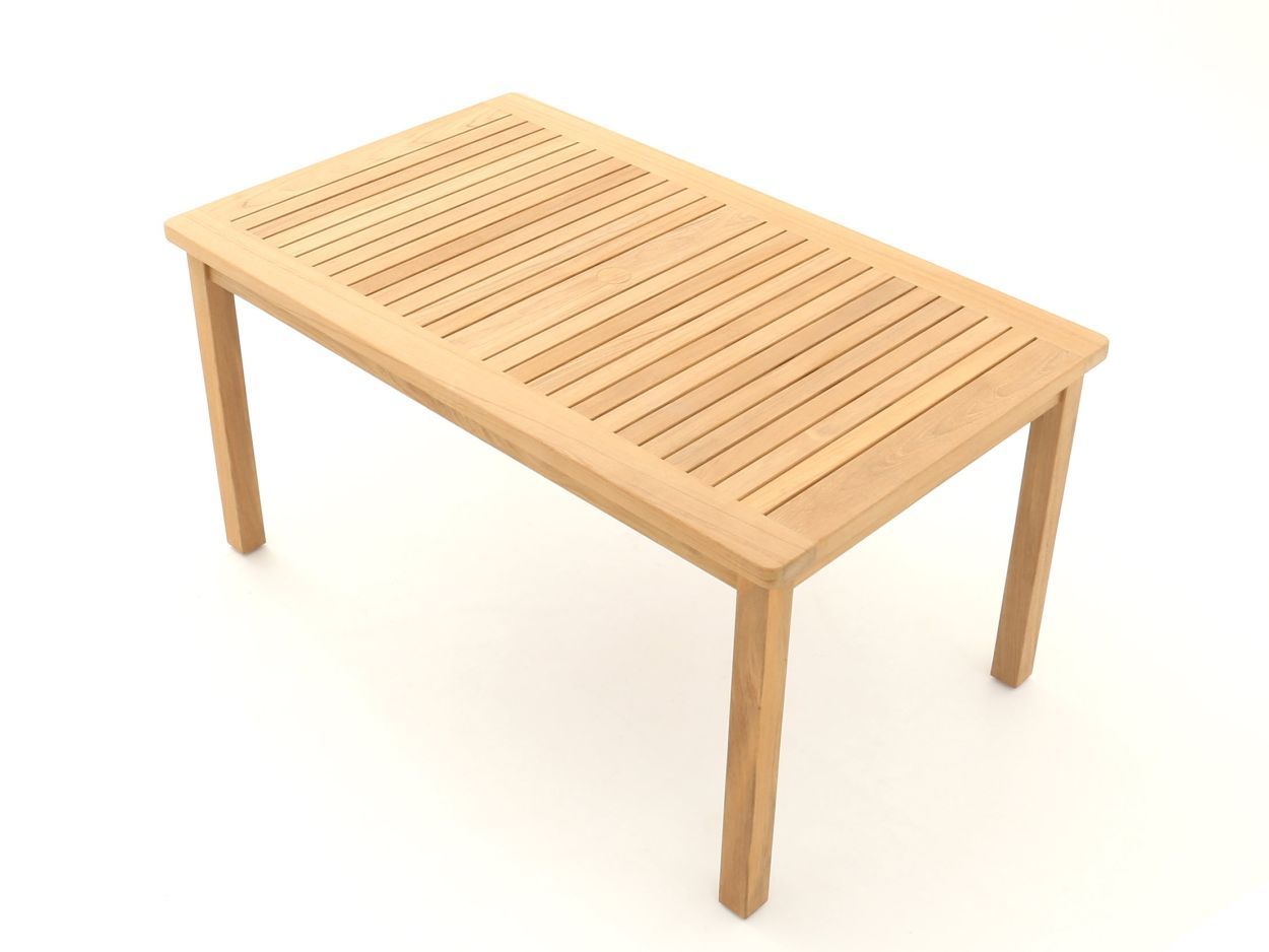 Adonis Rectangular Table | FSC® Certified | 1.9m-Garden Furniture Centre-MidInstock,instock,MidRange,Dining Table,Outdoor Dining,Outdoor Furniture,Teak Garden Furniture,Teak,Tables,Teak Tables-{collection_title}