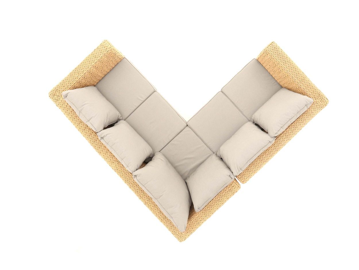 Montana Corner Sofa -Garden Furniture Centre-HighRange,Outdoor Lounging,Rattan Furniture,Montana Range,Corner Lounge Units,Rattan,Montana,Rattan Sets-{collection_title}